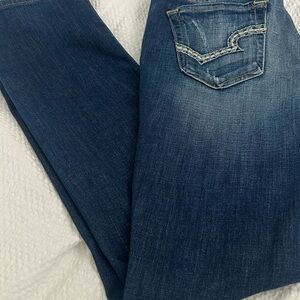 Big Star Blue Straight Leg Jeans Classic Style